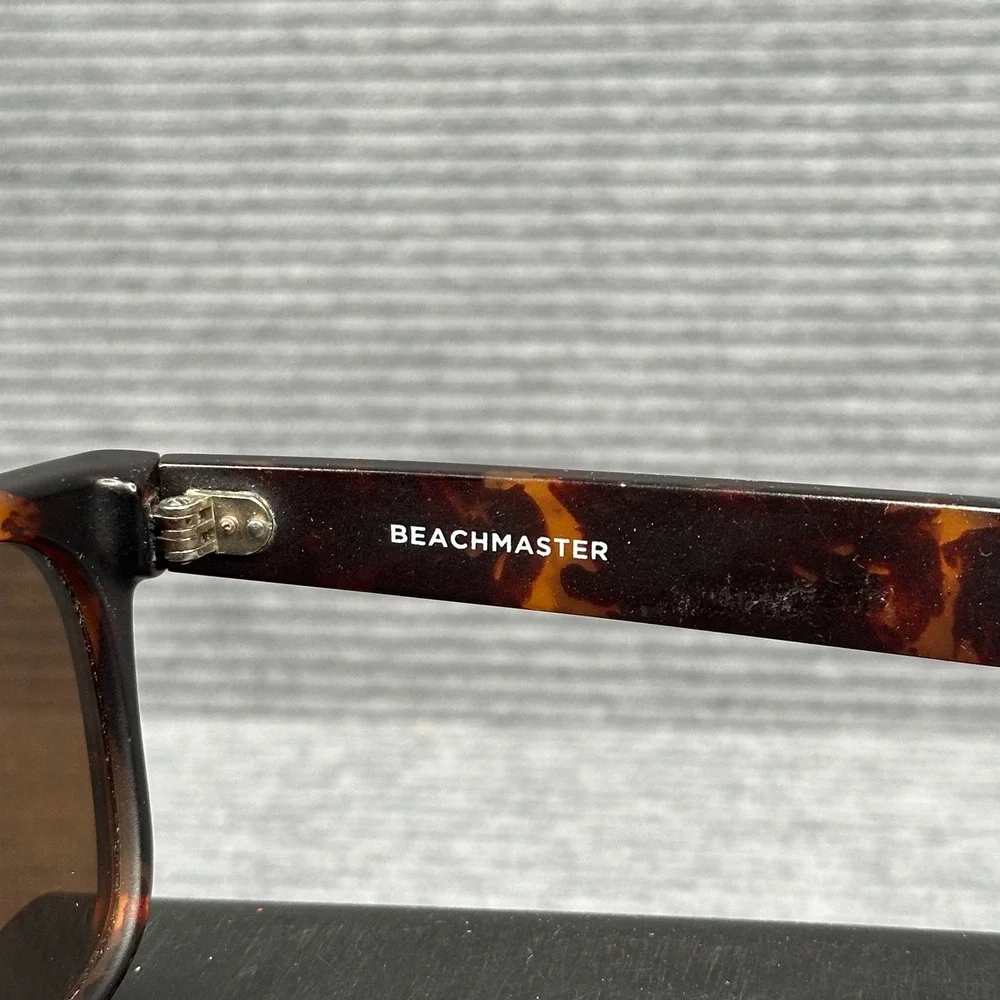 TOMS Beachmaster Tortoise Polarized y2k Sunglasses S001U-007-04P Brown Lens vtg